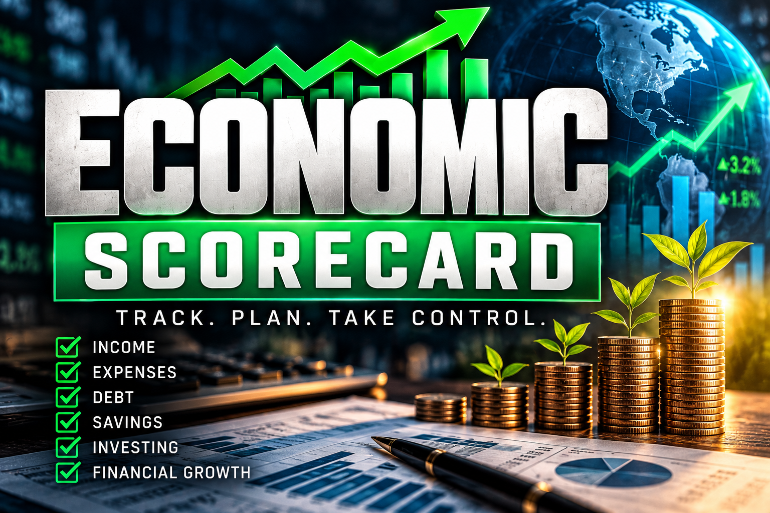 The Economic Scorecard personal financial worksheet